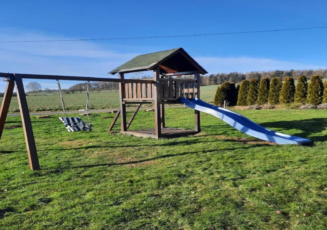 Exklusive Naturoase Direkt Am Ars Natura Wanderweg Mit Panoramablick Auf Melsungen Apartman Kültér fotó