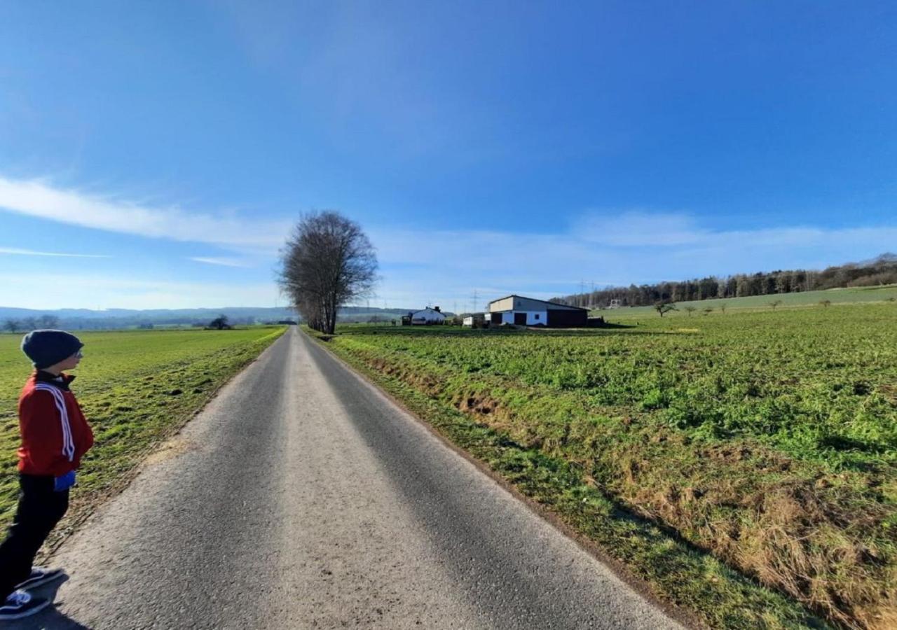 Exklusive Naturoase Direkt Am Ars Natura Wanderweg Mit Panoramablick Auf Melsungen Apartman Kültér fotó